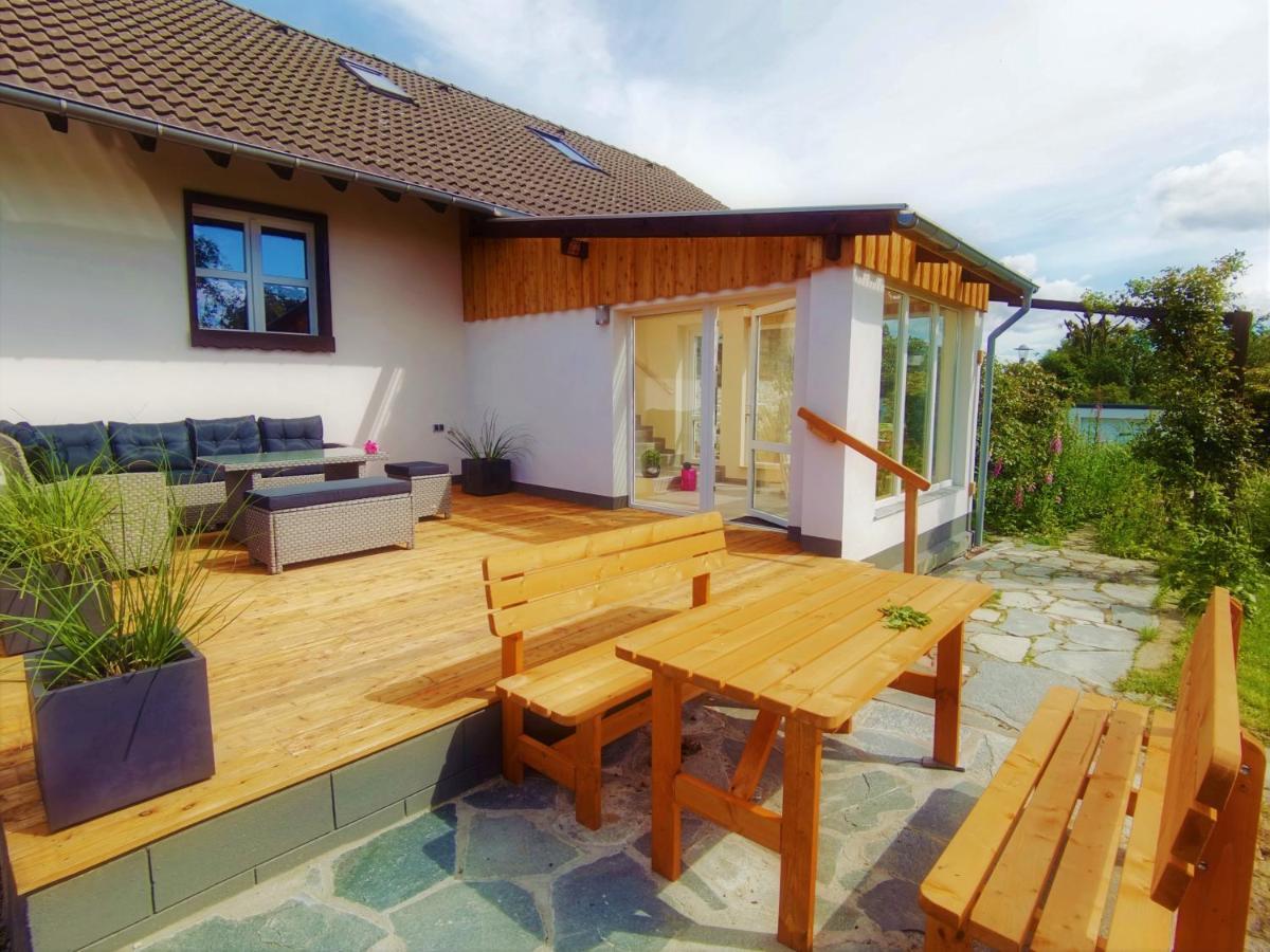 Ferienhaus Eifelrose ジンメラート エクステリア 写真